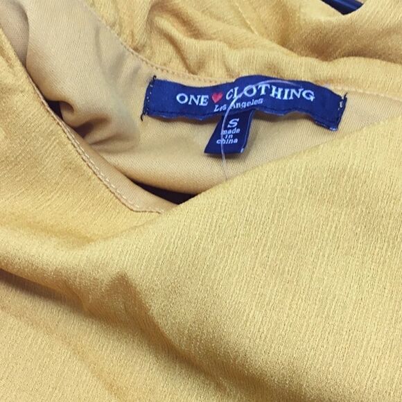 One Clothing Ruffle Sleeveless Crop Jumpsuit (H13) - Picture 6 of 6